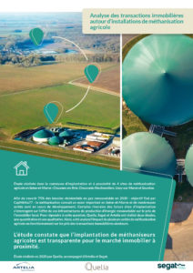 Analyse des transactions immobilières autour d’installations de méthanisation agricole